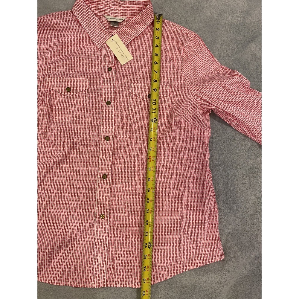 NWT Christopher & Banks Women's Pink Top Shirt Size XL 3/4 Sleeve NEW - Picture 4 of 8